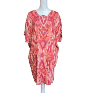 Chico’s Ikat Relaxed Fit Dress - EUC